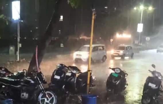Ahmedabad Rain: અમદાવાદ શહેરના અનેક વિસ્તારોમાં પવનના સુસવાટા સાથે ધોધમાર વરસાદ 