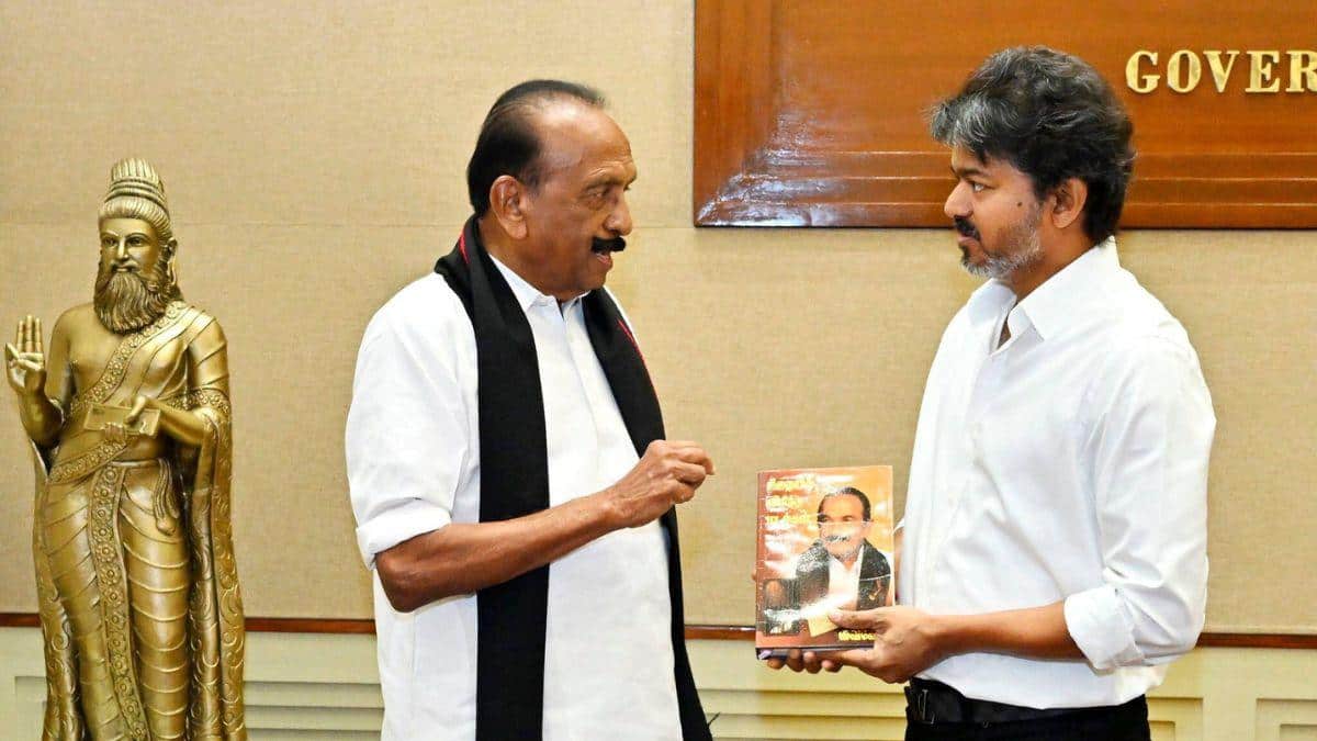 MDMK To Quit DMK Alliance? Vijay-Vaiko Meeting Sparks Political Speculation