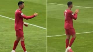 WATCH: Cristiano Ronaldo's Immediate Reaction When Taunted With 'Messi, Messi' Chants