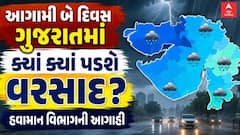 Gujarat Rain: વીજળીના કડાકા-ભડાકા સાથે બે દિવસ રાજ્યના મોટાભાગના જિલ્લામાં વરસાદની આગાહી
