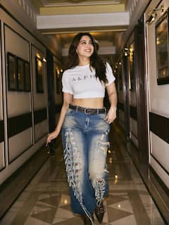Sharvari Wagh Photo: વ્હાઈટ ટીશર્ટ અને જીન્સમાં શર્વરી વાઘનો સ્ટનિંગ અવતાર