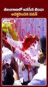 తెలంగాణలో జనసేన జెండా ఆవిష్కరించిన పవన్