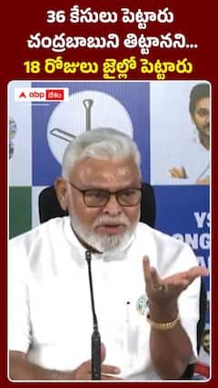 చంద్రబాబుని తిట్టానని.. 18 రోజులు జైల్లో పెట్టారు..