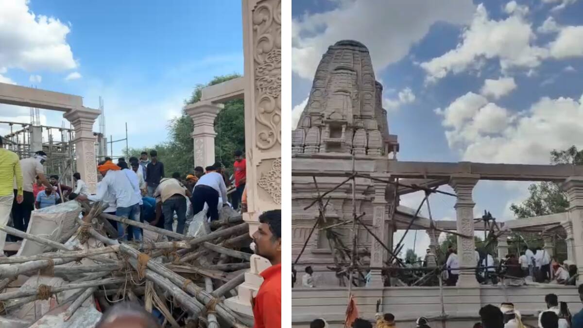 7 Dead, 32 Injured After Hanuman Temple Hall Roof Collapses in Maharashtra's Parbhani, Several Feared Trapped