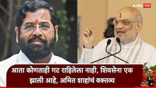 Amit Shah and Eknath Shinde: कोल्हापूरच्या सभेत भाषण करताना अमित शाह खुदकन हसले अन् पॉझ घेऊन म्हणाले, 'आता शिवसेना एक झालेय, एकनाथ शिंदे....'