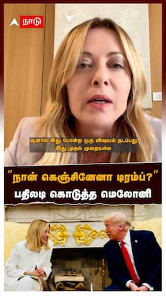 ’’நான் கெஞ்சினேனா டிரம்ப்?’’பதிலடி கொடுத்த மெலோனி! PHOTO-வால் வெடித்த சர்ச்சை