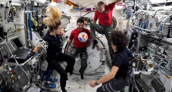 Watch: Out of This World! NASA Studies 2026 World Cup Ball 'Trionda' Aboard ISS