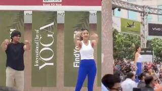 WATCH: Shilpa Shetty Leads Yoga Session In Gurugram On International Yoga Day