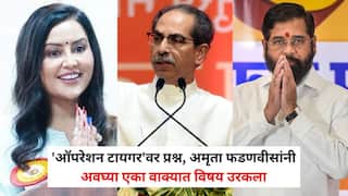 Amruta Fadnavis on Operation Tiger: 'ऑपरेशन टायगर'वर प्रश्न, अमृता फडणवीसांनी अवघ्या एका वाक्यात विषय उरकला; म्हणाल्या...