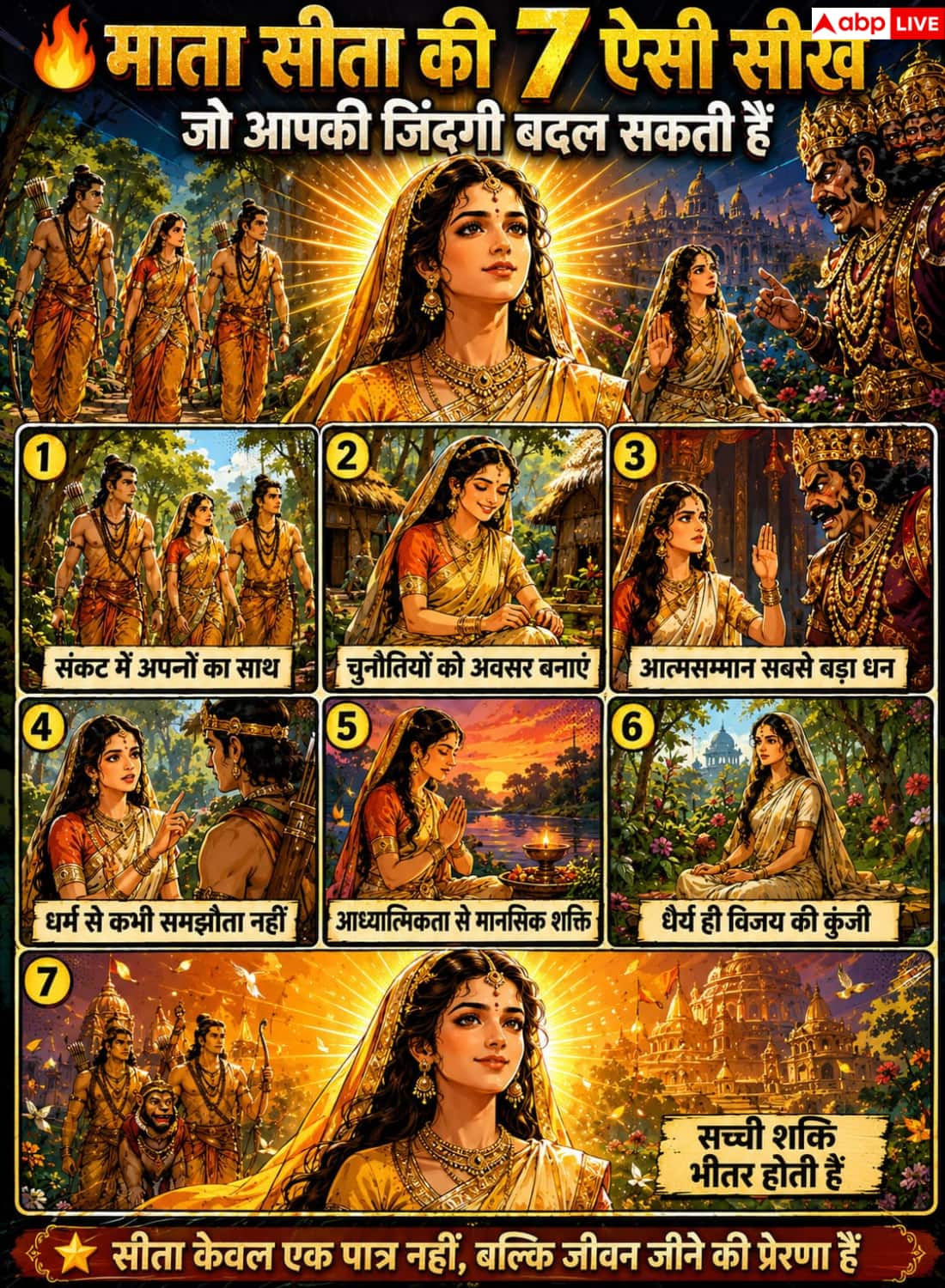 Ramayan: After all, what was the power that made Sita the most steadfast woman in the world?