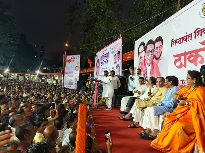 काँग्रेसने कधीही शिवसेना चोरण्याचा किंवा संपवण्याचा प्रयत्न केले नाही तो भाजपने केला. ज्यांना लढायचं त्यांनी समोर मैदानात येऊन लढा, असे आव्हान त्यांनी दिले.