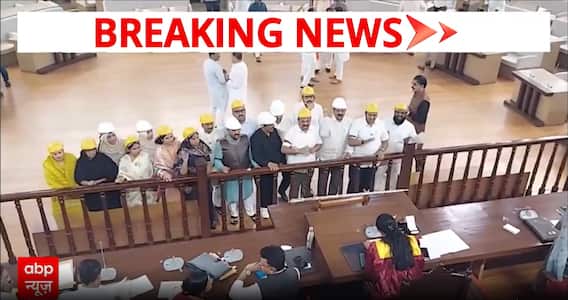 Maharashtra Politics: Congress Councillors Wear Helmets During Pune Civic Meeting