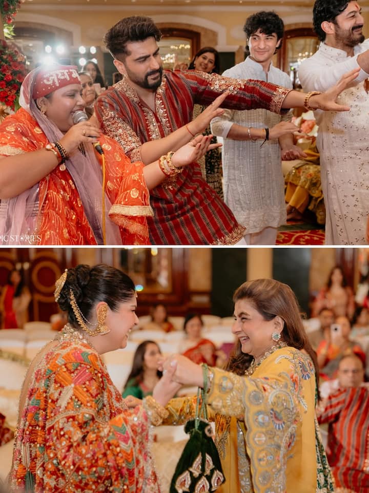 बहन की शादी से पहले अर्जुन पूरी तरह खुशियां मनाते दिखे और डांस करते नजर आ रहे हैं. ये तस्वीर हर फैंस को खुश कर रही हैं.