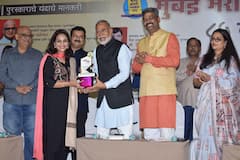 'एबीपी माझा'च्या मुख्य वृत्तनिवेदिका ज्ञानदा कदम यांना प्रतिष्ठेचा पुरस्कार; मुंबई मराठी पत्रकार संघाकडून गौरव