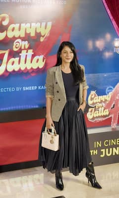 शहनाज गिल से रजत बेदी तक, 'कैरी ऑन जट्टा 4' की स्पेशल स्क्रीनिंग में छाए ये सेलेब्स, देखें तस्वीरें