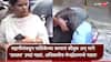 Mumbai Rain Ritu Tawde: इकडे महापौर रितू तावडे  नालेसफाईचं कौतुक सांगत होत्या अन् मागे BMC चा अधिकारीच मॅनहोलमध्ये पडला