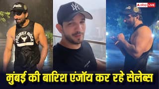 Video: बालकनी से मुंबई की बारिश का मजा लेते दिखे अर्जुन बिजलानी, सोनू सूद ने भीगकर याद किया बचपन