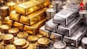 Gold Silver Price Drop: এক ধাক্কায় বেশ খানিকটা কমে গেল সোনা ও রুপোর দাম, ২৪ জুন কত হল এই দুই ধাতুর দাম?