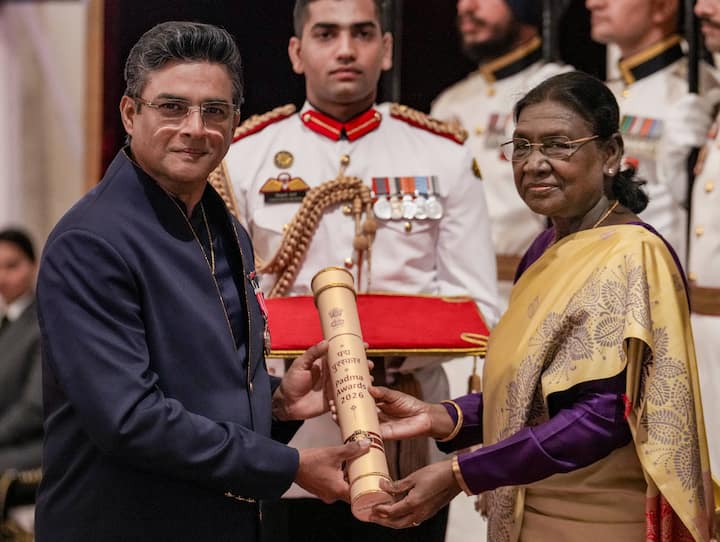 एक्टर आर माधवन को पद्म श्री से सम्मानित किया गया.
