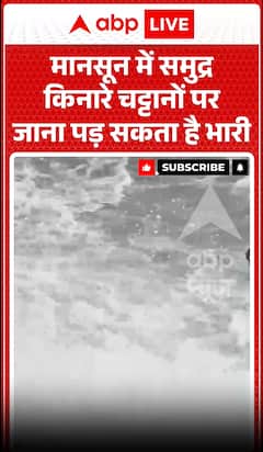 Viral Video: Monsoon Warning — Rocks Near the Sea Can Be Extremely Dangerous