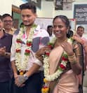 Jabardasth Faima Wedding Photos: పెళ్ళి మండపంలో 'జబర్దస్త్' ఫైమా ఎమోషనల్ మూమెంట్... ప్రవీణ్‌తో ఫైమా వెడ్డింగ్ ఫోటోలు