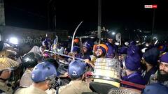 उत्तराखंड-हिमाचल बॉर्डर पर निहंगों का बवाल, पुलिस पर तानी तलवार, बैरिकेडिंग तोड़ी