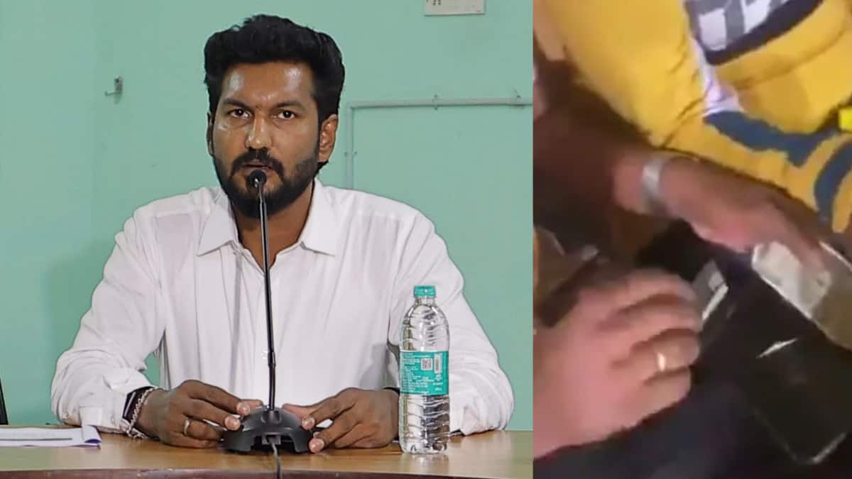 Sarathkumar 'Drugs' Video: DMK Workers Detained While Protesting Against Vijay's Party Leader