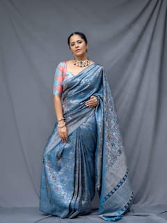Anasuya Bharadwaj: నిండుగా చీర కట్టిన అనసూయ... ఎంత బాగుందో చూశారా?