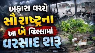 બફારા વચ્ચે સૌરાષ્ટ્રના આ બે જિલ્લામાં વરસાદ શરૂ, જાણો આગામી કલાકોની હવામાન આગાહી