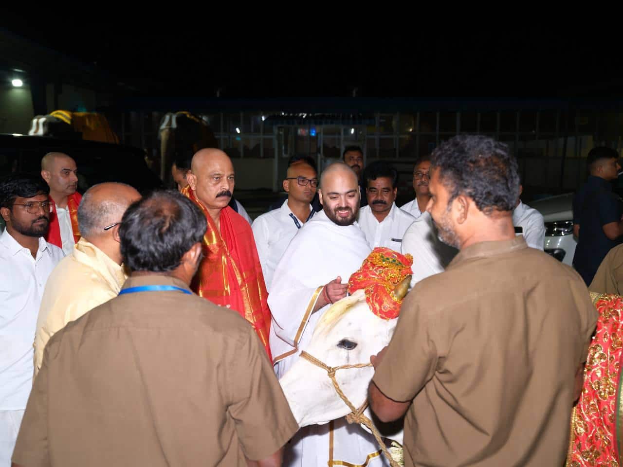 Anant Ambani Offers Hair At Tirumala, Reinforces Temple's Message Of Equality