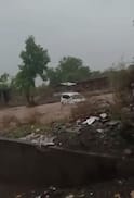 Akola News: अकोल्यात पावसानंतर पूर, मयताच्या घरी सांत्वनासाठी आलेल्या पाहुण्याची कार गेली वाहून, Photo