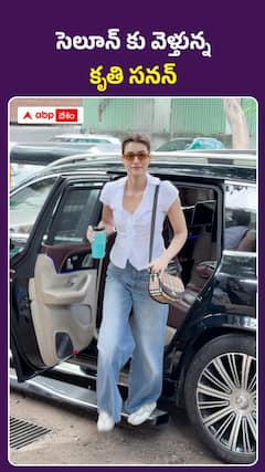 Kriti Sanon Spotted At A Luxury Salon In Mumbai
