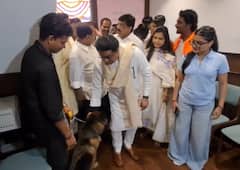 Raj Thackeray: मनसे विभागाध्यक्षांचा अतिउत्साह, राज ठाकरेंच्या भेटीसाठी चक्क कुत्राच घेऊन आले; मनसेप्रमुख चांगलेच संतापले
