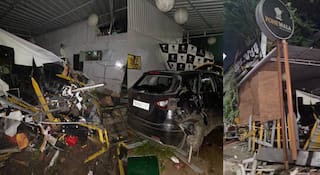Nagpur Accident News: थरारक! नागपुरात भरधाव कार थेट पोहेवाला शॉपमध्ये घुसली, कारसह दुकानाच मोठं नुकसान, मध्यरात्री रस्त्यांवर रेसिंगच्या नादात अपघात?