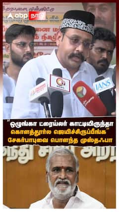 TVK Mustafa on Sekar Babu | 