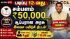 படிப்பு 12-வது.. சம்பளம் ₹50,000 வரை! நாகை கலெக்டர் அறிவித்த சூப்பரான அரசு இலவச பயிற்சி திட்டம்!