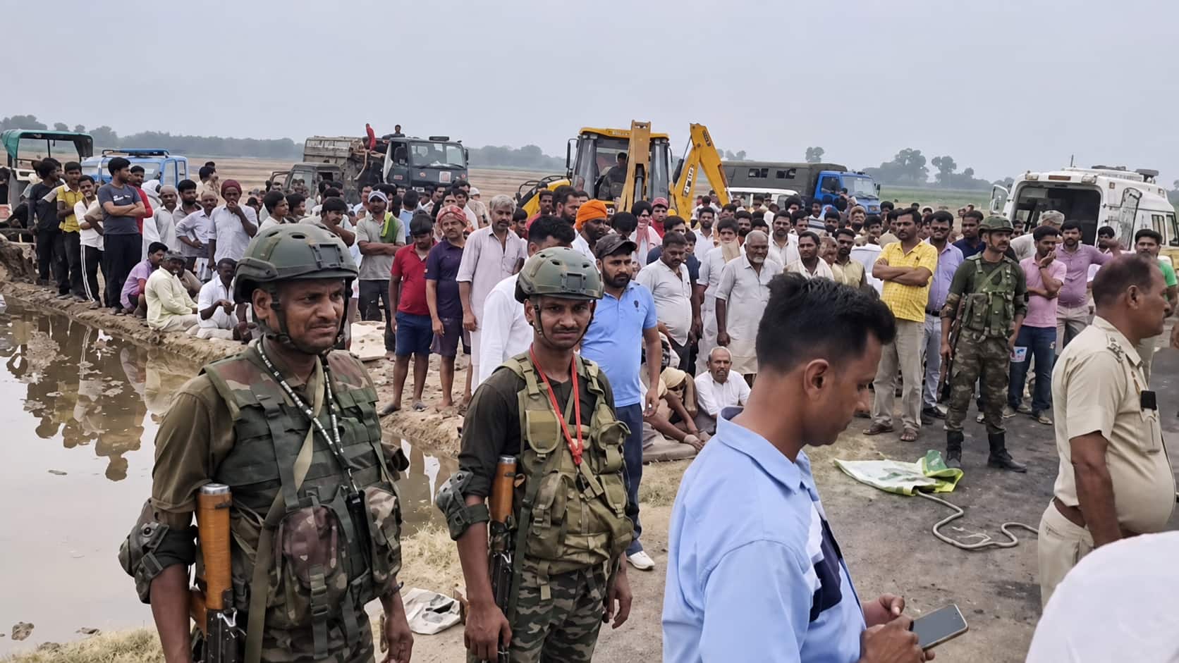 Four-Year-Old Boy Falls Into 220-Foot Borewell In Ambala, Multi-Agency Rescue Ops Underway