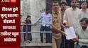 बीडमध्ये पाण्याच्या टाकीवर चढून आंदोलन, मृत विकास घुलेच्या पत्नीला भोवळ; पोलीस तात्काळ घटनास्थळी, कारवाईचं आश्वासन