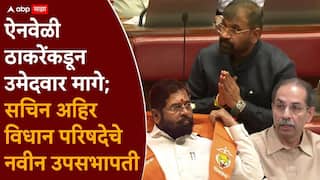 Sachin Ahir Vidhan Parishad Deputy Chairman: ठाकरेंनी ऐनवेळी उमेदवार मागे घेतला; सचिन अहिर यांची एकमताने विधान परिषदेच्या उपसभापती पदी निवड