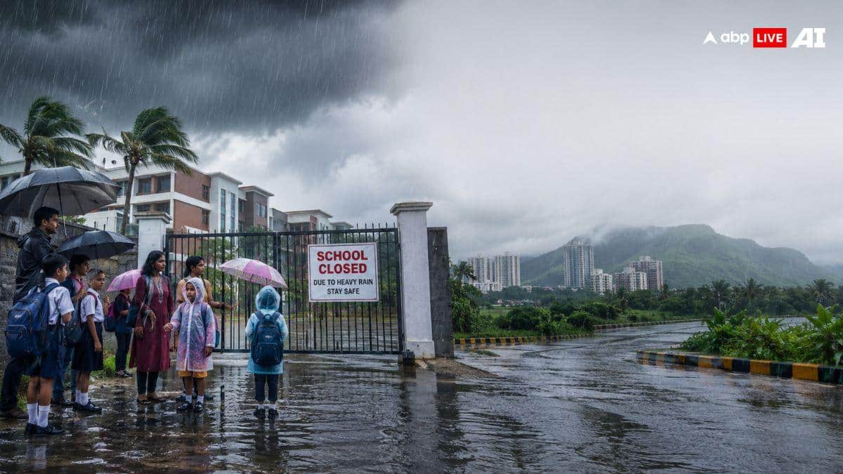 School Holiday Today: Schools Closed In Parts of Navi Mumbai And Raigad Amid Heavy Rain, Check Affected Areas