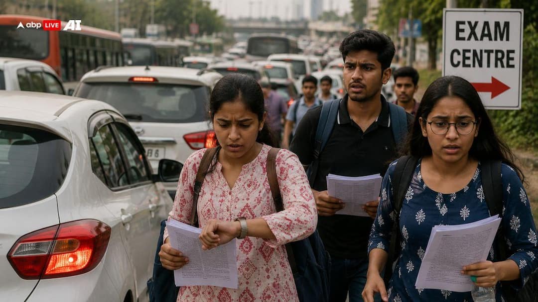 UPTET 2026 Aspirants Miss Exam Amid Traffic Snarl During BJP Leader's Roadshow UPTET 2026 Aspirants Miss Exam Amid Traffic Snarl During BJP Leader's Roadshow