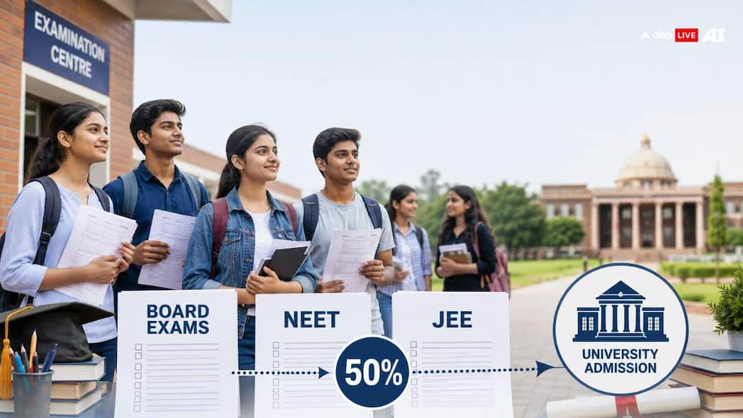 Big Change In NEET, JEE Admissions? Board Exam Marks May Get 50% Weightage Under New Proposal Big Change In NEET, JEE Admissions? Board Exam Marks May Get 50% Weightage Under New Proposal