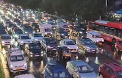 मुंबईत मुसळाधार पाऊस, पश्चिम द्रुतगती महामार्गावर मोठी वाहतूक कोंडी