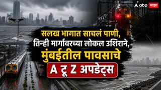 Mumbai Rain Updates: मुंबईत सलग तिसऱ्या दिवशी मुसळधार पाऊस; तिन्ही मार्गावरच्या लोकल उशिराने, सलख भागात साचलं पाणी, मान्सूनचे A टू Z अपडेट्स
