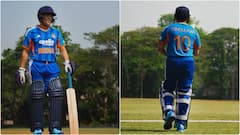 टीम इंडिया की जर्सी पहनकर मैदान पर उतरे सचिन तेंदुलकर, फैंस को हिट हुआ नॉस्टैल्जिया 