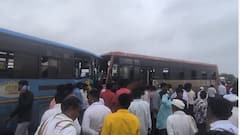 Jalna Bus Accident News : भीषण अपघात! जालना-बीड महामार्गावर एसटी महामंडळाच्या दोन बसची समोरासमोर धडक; चालकांसह 30 ते 40 विद्यार्थी अन् प्रवासी जखमी