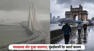 Mumbai Rain : मुंबईकरांनो सावधान! क्षणभर विश्रांतीनंतर पुन्हा पावसाचा जोर वाढणार; अत्यावश्यक असेल तरच घराबाहेर पडण्याचं प्रशासनाचं आवाहन, IMDचा अंदाज काय?