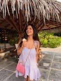 Malavika Mohanan: సైకిల్ తొక్కిన మాళవిక... ఐస్ క్రీమ్ కూడా!