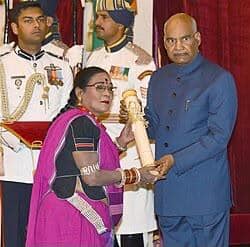 Padma Vibhushan Pandwani singer Teejan Bai dies at the age of 70, was ill for some time, breathed her last in Raipur AIIMS
