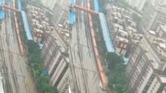 Vande Bharat Train Mumbai Rain: मुंबईच्या पावसातील वंदे भारत ट्रेनचा व्हिडीओ व्हायरल, रेल्वे ट्रॅकवरील पाणी फ्लायओव्हरवरील गाड्यांवर उडालं